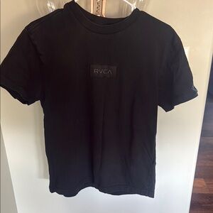 RVCA Black Short Sleeve Tee